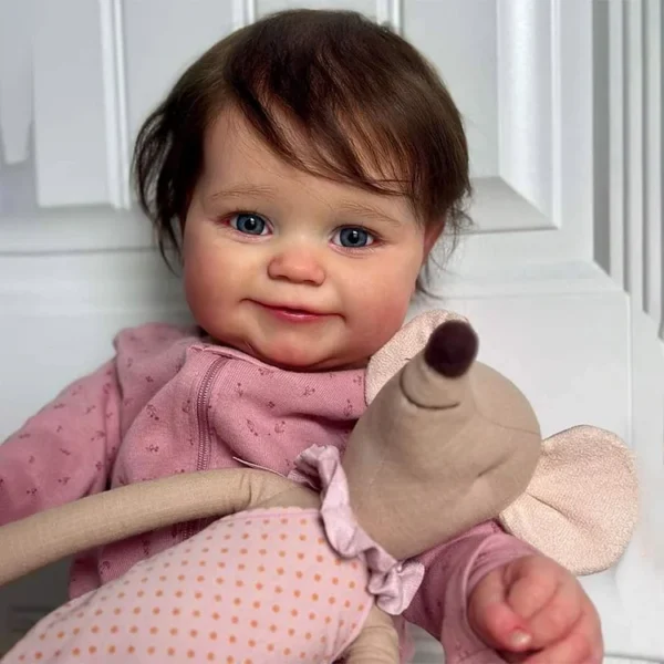 [Heartbeat & Coos] 20" Realistic Reborn Toddlers Doll Girl Qukan Handmade Huggable and Posable - Image 2